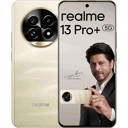 Смартфон Realme 13 Pro+ SIM + eSIM, 8 Гб RAM, 256 Гб, золотой (EU) Фото 4