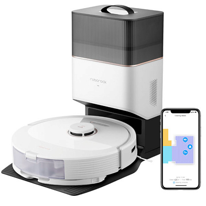 Робот-пылесос Roborock Q8 Max Plus, белый Фото 2