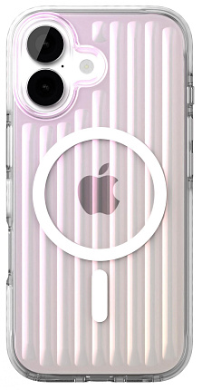 Чехол VLP Pulse Case с MagSafe для iPhone 17, перламутровый (10536005) Фото 1