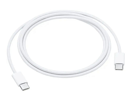 Кабель Apple USB-C - USB-C (1 м), белый (MM093) Фото 1