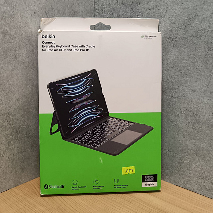 Чехол клавиатура Belkin Connect Everyday Keyboard Case with Cradle for iPad Air 10.9" and iPad Pro 11", черный Фото 2