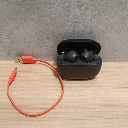 Беспроводные наушники JBL Wave 200, черный Фото 2