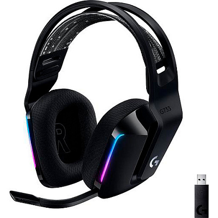 Гарнитура Logitech G733, черный Фото 2