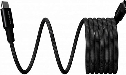 Кабель Magssory CBL001 60W USB-C, 1,2м, черный Фото 3