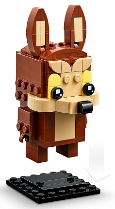 Конструктор LEGO BrickHeadz 40559 Road Runner и Wile E. Coyote Фото 3