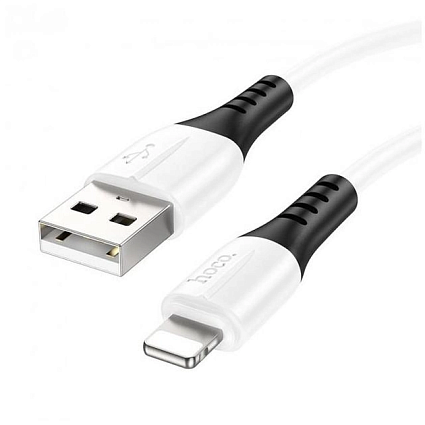 Кабель Hoco X82 USB to Lightning PD20, 1м, белый Фото 1