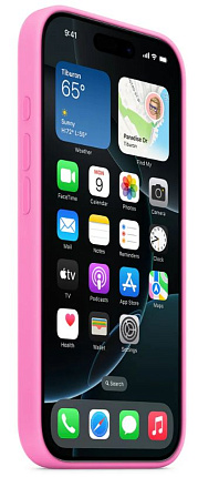 Чехол Apple c MagSafe для iPhone 16 Pro, Peony (MDFX4ZM/A) Фото 5