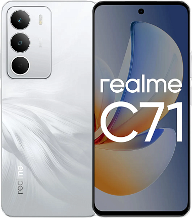 Смартфон Realme C71 6/128Гб, белый Фото 1