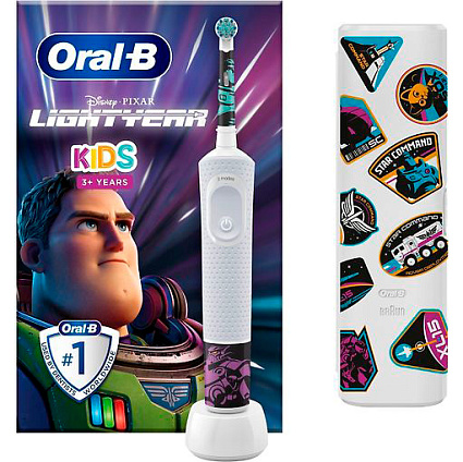 Электрическая зубная щетка Oral-B Kids, Lightyear Фото 1