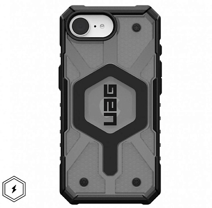 Чехол UAG Pathfinder c MagSafe для iPhone 16e, тонированный (Ash) 114498113131 Фото 1