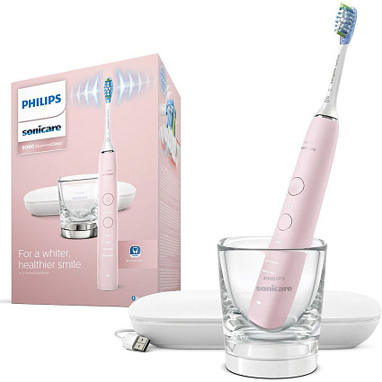 Электрическая зубная щетка Philips Sonicare HX9911/29, розовый Фото 1