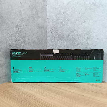 Клавиатура и мышь Logitech MK345, черный Фото 4