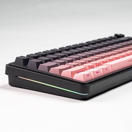 Беспроводная клавиатура CyberLynx RX75, Panda Silent Switch, розовый Фото 15