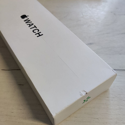 Умные часы Apple Watch SE (2-е поколение 2023), 44 мм, алюминий цвета «темная ночь», тканевый ремешок Фото 4