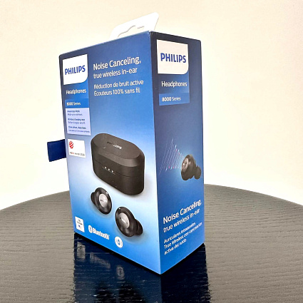 Беспроводные наушники Philips Headphones TWS Bluetooth, черный Фото 3