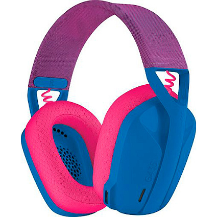 Беспроводные игровые наушники Logitech G435 Lightspeed, синий Фото 1