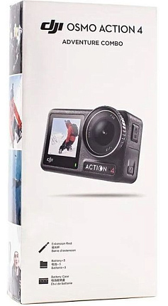 Экшн-камера DJI Osmo Action 4 Adventure Combo, черный Фото 3
