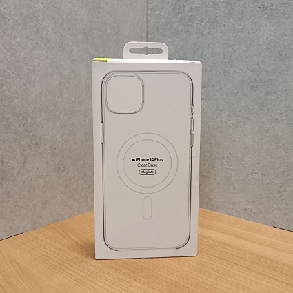 Чехол Apple iPhone 14 Plus Clear Case with MagSafe, прозрачный Фото 2