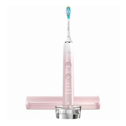 Электрическая зубная щетка Philips DiamondClean 9000 Series HX9911/84, специальная серия, розовый Фото 1
