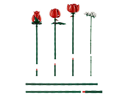Конструктор LEGO The Botanical Collection Bouquet of Roses (10328) Фото 7