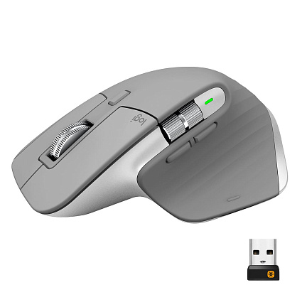 Беспроводная мышь Logitech Mx Master 3, серый Фото 2