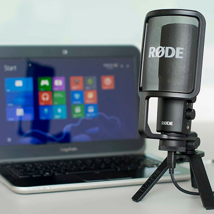 Микрофон RODE NT-USB, черный Фото 3