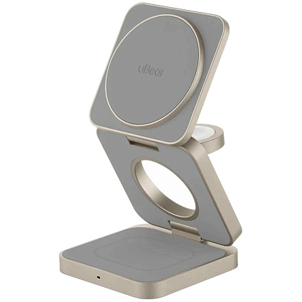 Беспроводное зарядное устройство uBear Balance, титан WL09TN31-ADM Фото 6