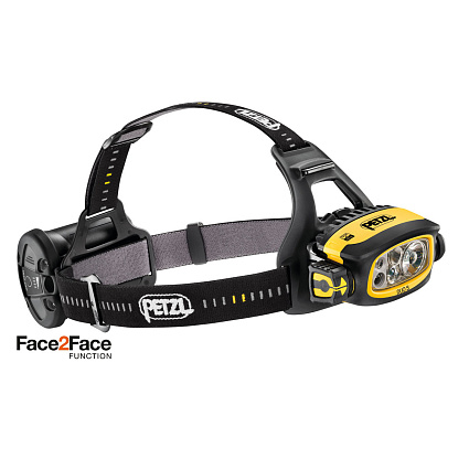 Налобный фонарь Petzl E80CHR Duo S Headlamp, черный/желтый Фото 1