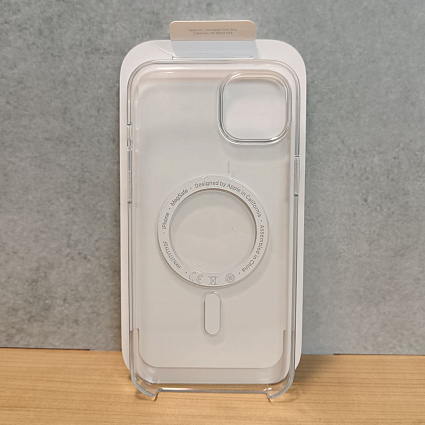 Чехол Apple iPhone 14 Plus Clear Case with MagSafe, прозрачный Фото 4