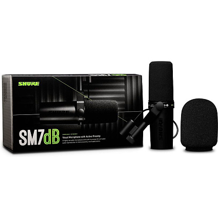 Микрофон Shure SM7dB, черный Фото 3