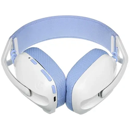 Игровые наушники Logitech G435, белый/голубой Фото 5