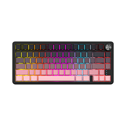 Беспроводная клавиатура CyberLynx RX75, Panda Silent Switch, розовый Фото 26