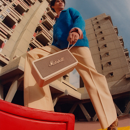 Портативная колонка Marshall Middleton, бежевый Фото 7