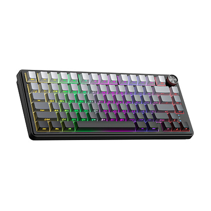 Беспроводная клавиатура CyberLynx RX75, Panda Silent Switch, серый Фото 1