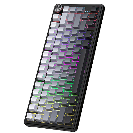 Беспроводная клавиатура CyberLynx RX75, Flow Blue Switch, серый Фото 27