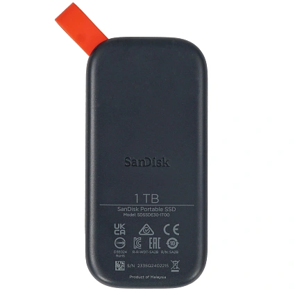 Внешний SSD SanDisk Portable 1ТБ USB3.2 (SDSSDE30-1T00-G26) Фото 2