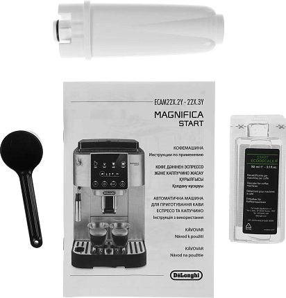 Кофемашина DeLonghi Magnifica Start ECAM220.22.GB, черный/серый Фото 15