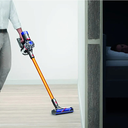 Вертикальный пылесос Dyson V8 Absolute SV25, желтый (GB/UAE) Фото 8