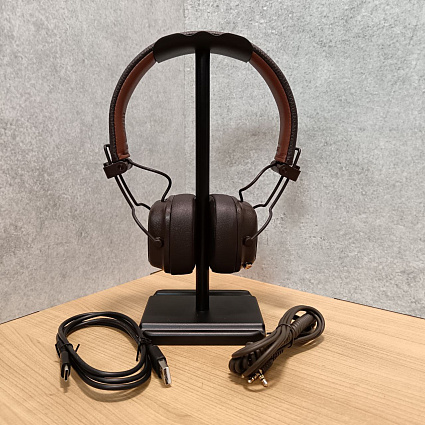 Беспроводные наушники Marshall Major 4, коричневый Фото 3