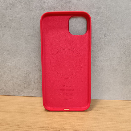 Чехол для смартфона Apple iPhone 14 Plus Silicone Case with MagSafe, (PRODUCT)RED Фото 4