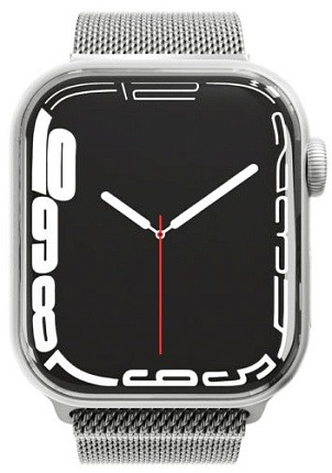 Ремешок VLP Milanese Band для Apple Watch 42/44/45mm, серебристый Фото 3