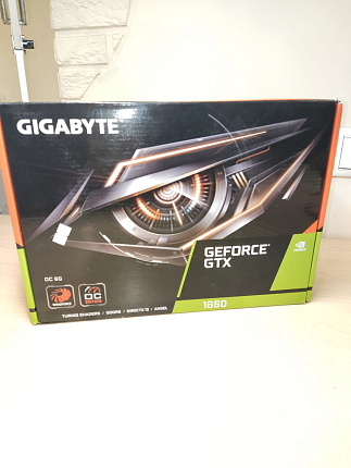 Видеокарта GIGABYTE nVidia GeForce GTX 1660, 6 ГБ, GDDR5, OC Фото 2
