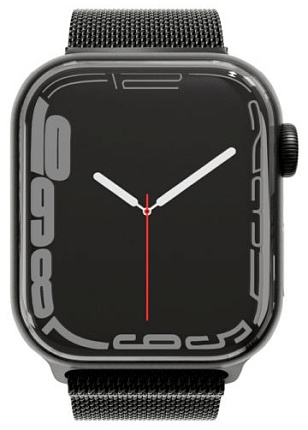 Ремешок VLP Milanese Band для Apple Watch 42/44/45mm, черный Фото 2
