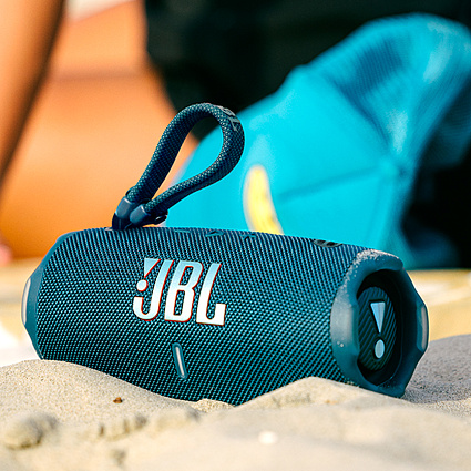 Портативная колонка JBL Charge 6, синий Фото 10
