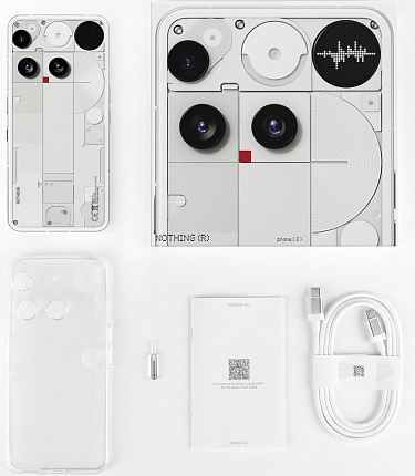 Смартфон Nothing Phone (3) 16/512 Гб, белый Фото 2