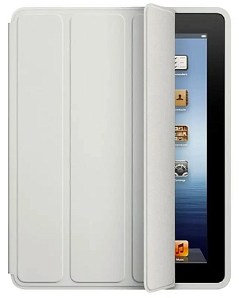 Чехол-книжка для iPad 10.2, светло-серый Фото 1