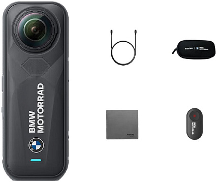 Экшн-камера Insta360 X5 BMW Motorrad Edition, черный Фото 2