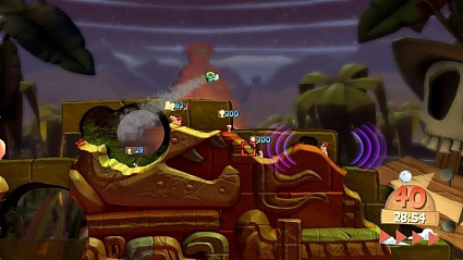 Игра Worms Battlegrounds для PlayStation 4 Фото 4