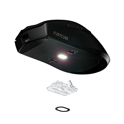 Беспроводная мышь Furycube G1, черный Фото 4
