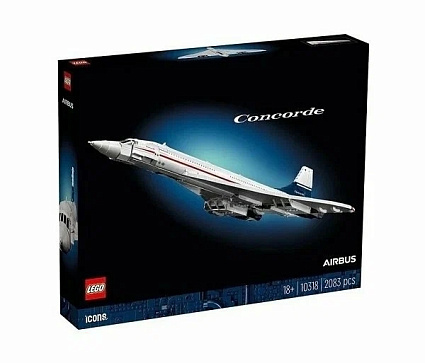 Конструктор LEGO 10318 ICONS Самолет Конкорд Фото 1